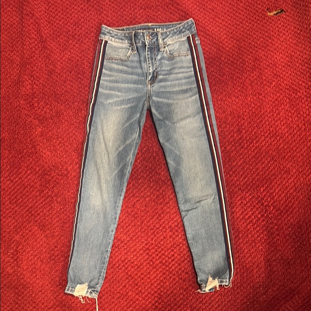 AE Hi-Rise Crop Jegging - 0 Short